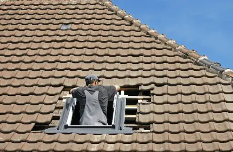 Pose de velux à Calmont